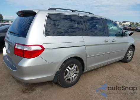 2007 Honda Odyssey Ex-L z USA, uszkodzony, nr VIN 5FNRL38647B461707